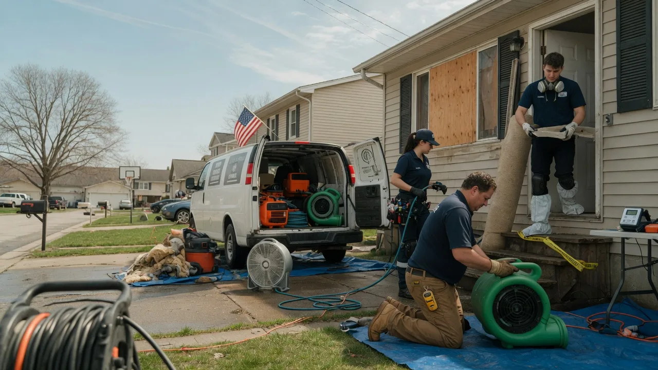 Water Damage Restoration in Avon, IN near me